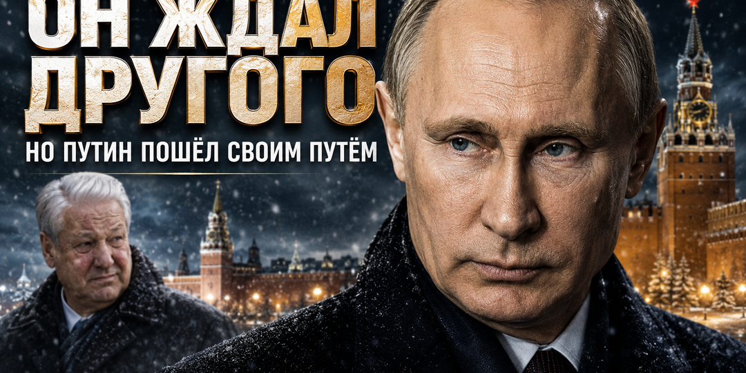 «Пожалел ли Ельцин о своём преемнике?»: Путин оказался совсем не тем президентом, которого он ожидал