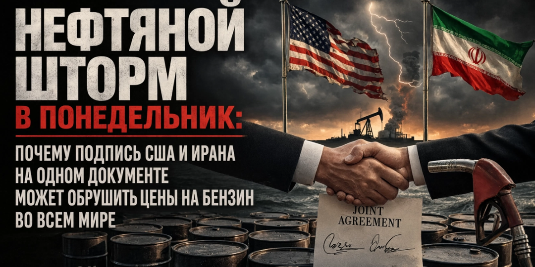 Нефтяной шторм в понедельник: почему подпись на одном документе может обрушить цены на бензин во всем мире