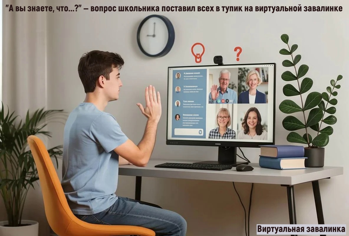 «Школьник спросил и все задумались…»