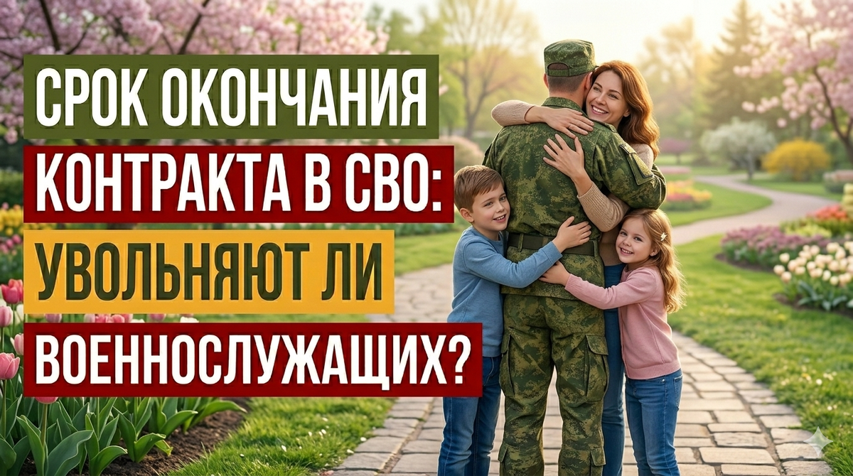 Срок окончания контракта в СВО: увольняют ли военнослужащих после истечения контракта