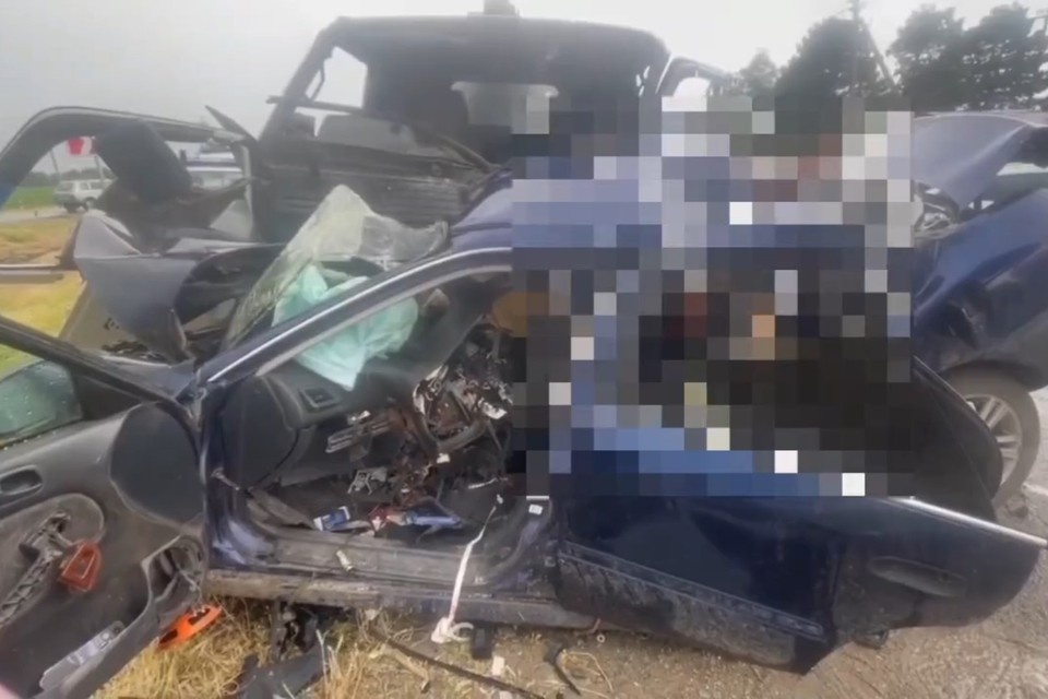    Три человека погибли в ДТП в Тихорецком районе Фото: ГУ МВД РФ по Краснодарскому краю