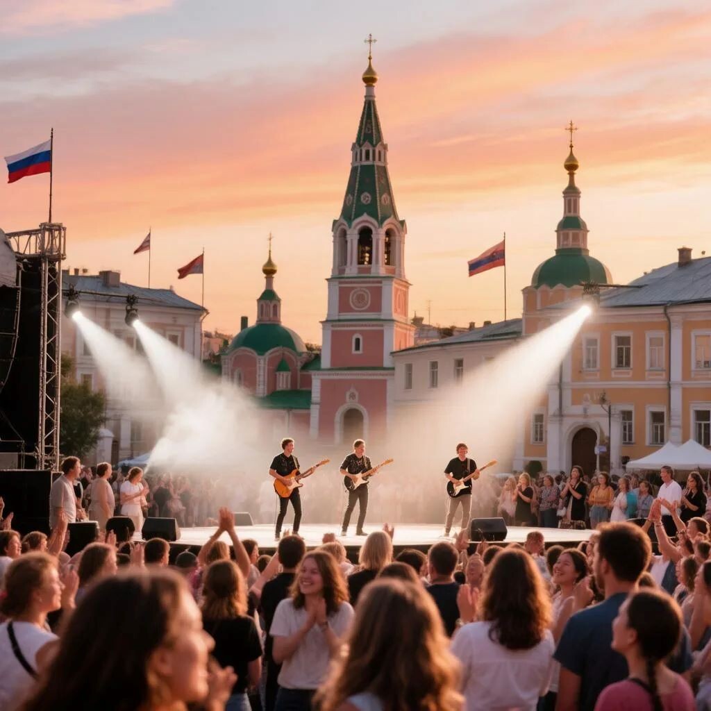 Горожан ждет множество интересных мероприятий.  Фото: Изображение сгенерировано нейросетью / Станислав Казаченко