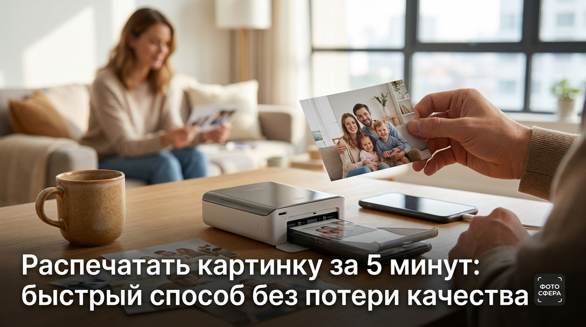 Распечатать картинку за 5 минут: быстрый способ без потери качества
