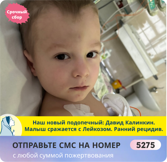 Давид Калинкин, 5 лет