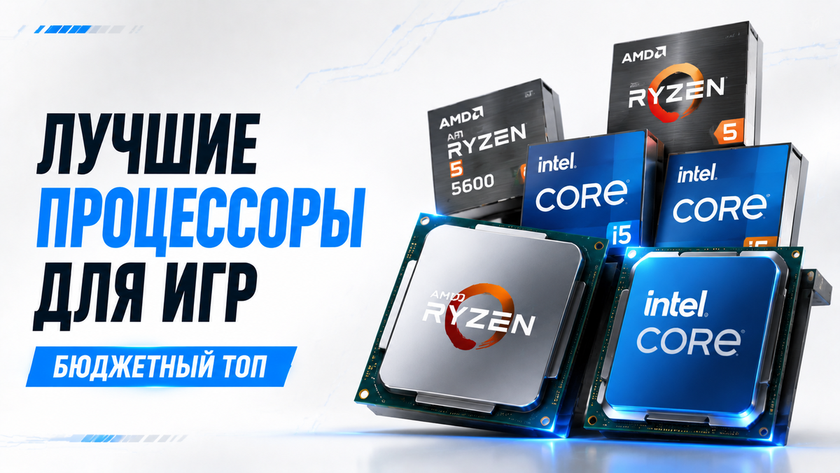 Лучшие процессоры для игр