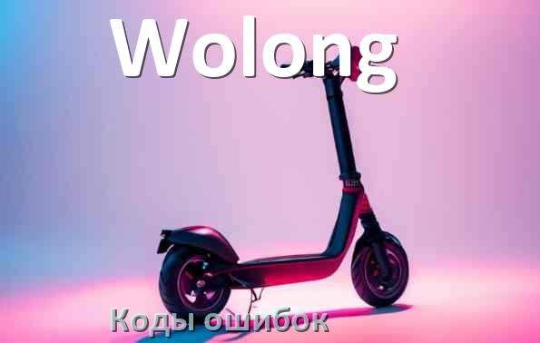 
Электросамокат Wolong коды ошибок и что означает 21, 14, 15, E5, 006, E1, E2, E3