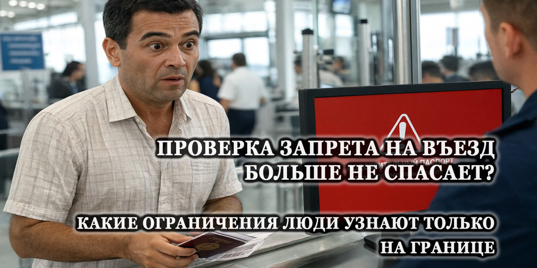 🟡 Проверка запрета на въезд больше не спасает? Какие ограничения люди узнают только на границе