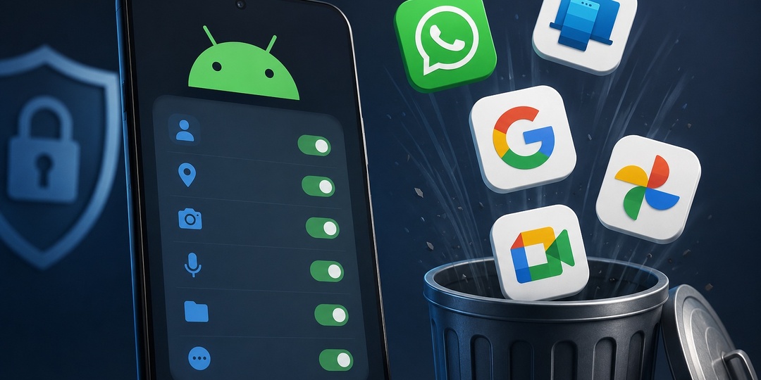 Я проверил разрешения Android и удалил 5 приложений, которым доверял