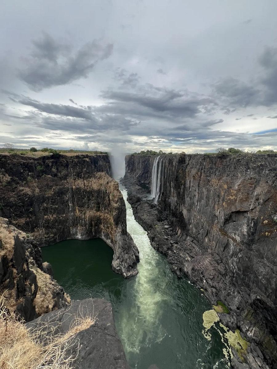 Река Замбези и водопад Виктория