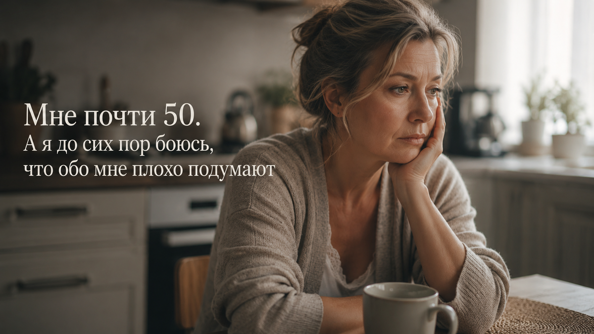 Вы давно выросли. Но внутри всё ещё живёт человек, который боится не понравиться.
