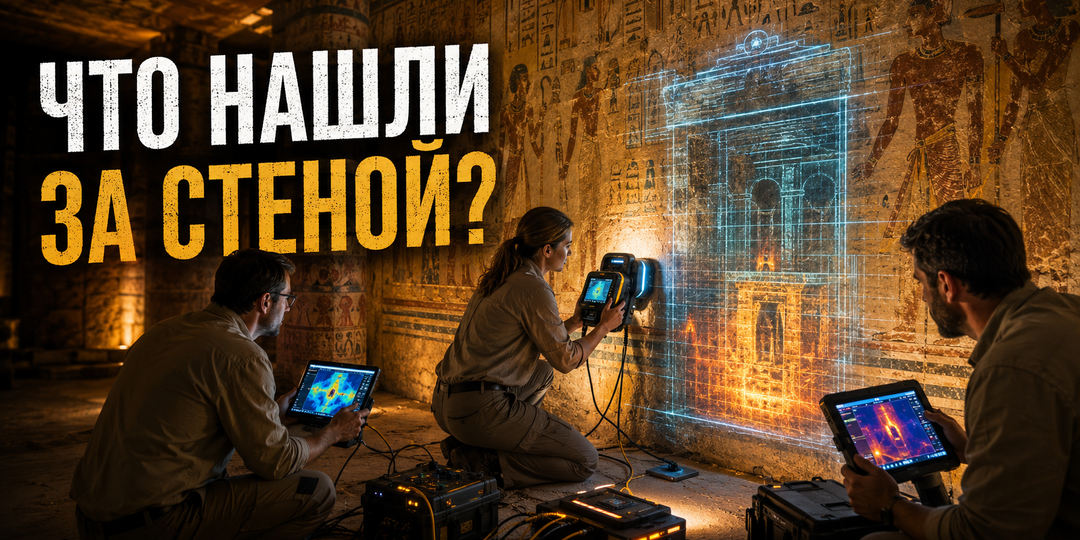 В гробнице Тутанхамона искали тайную комнату — и снова заговорили о Нефертити