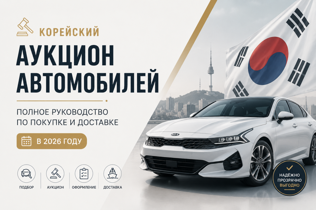    Корейский аукцион автомобилей: как купить и доставить