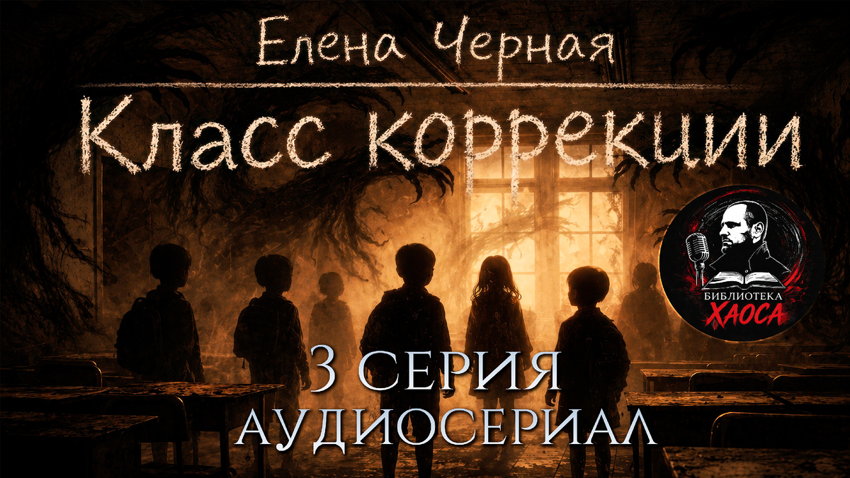 Аудиосериал «Класс Коррекции» (3 серия) | Автор Елена Чёрная. Читает Сергей Пестов (Библиотека Хаоса)