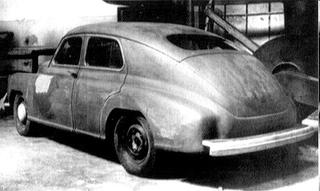 Демонстрационный макет «Победы», лето 1944 года. Фото отсюда: commons.wikimedia.org . Автор фото неизвестен
