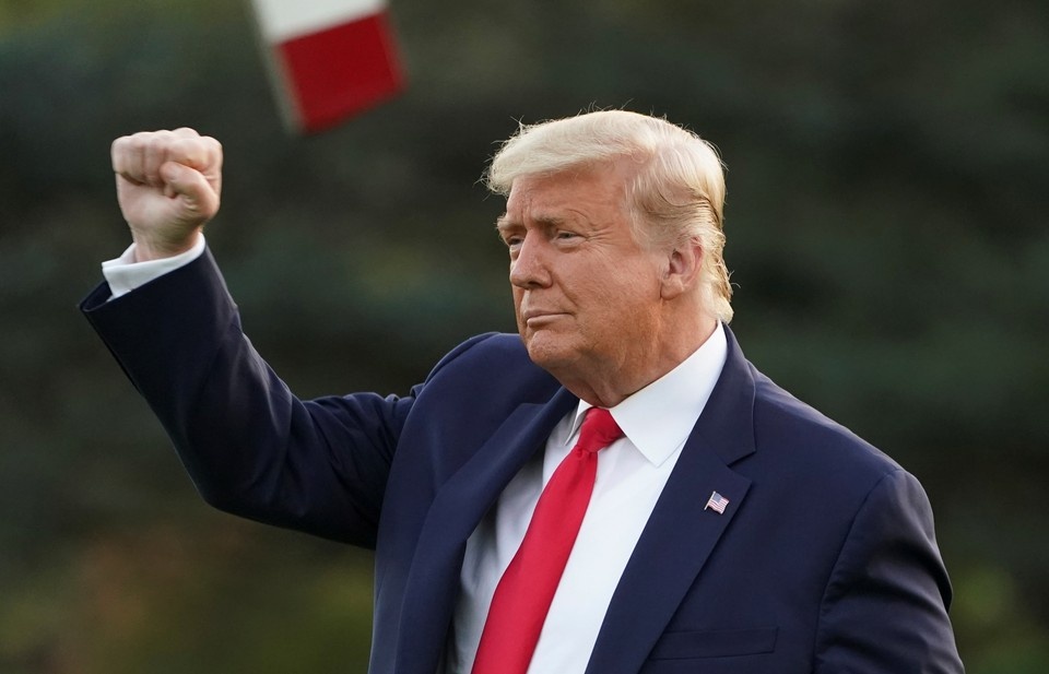   14 июня президенту США исполнилось 80 лет. REUTERS