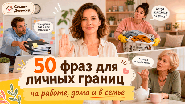 50 фраз для личных границ на работе, дома и в семье – как сказать “нет” и не чувствовать себя злодеем?