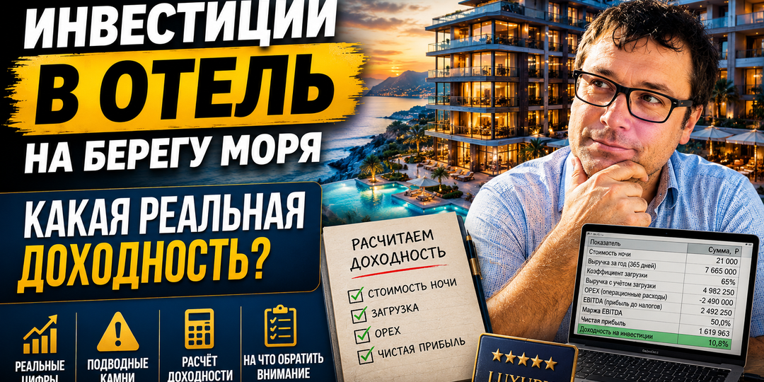 Стоит ли покупать гостиничный номер? Мой расчёт.