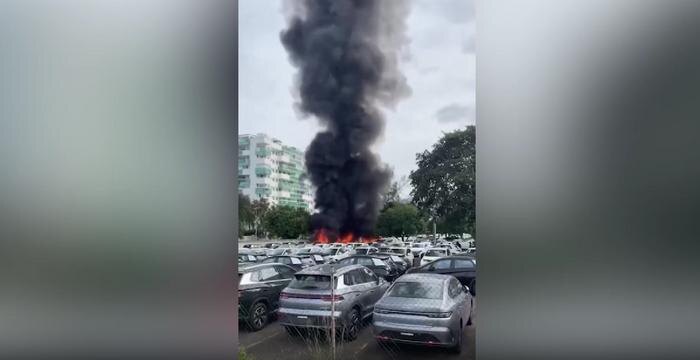 В Бразилии шесть человек погибли при столкновении двух вертолётов в Рио-де-Жанейро. Видео © X/Airway