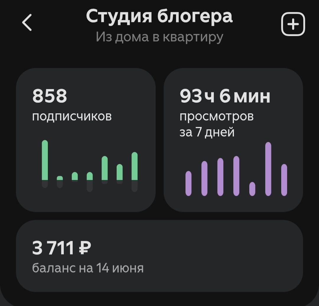 Заработок за год