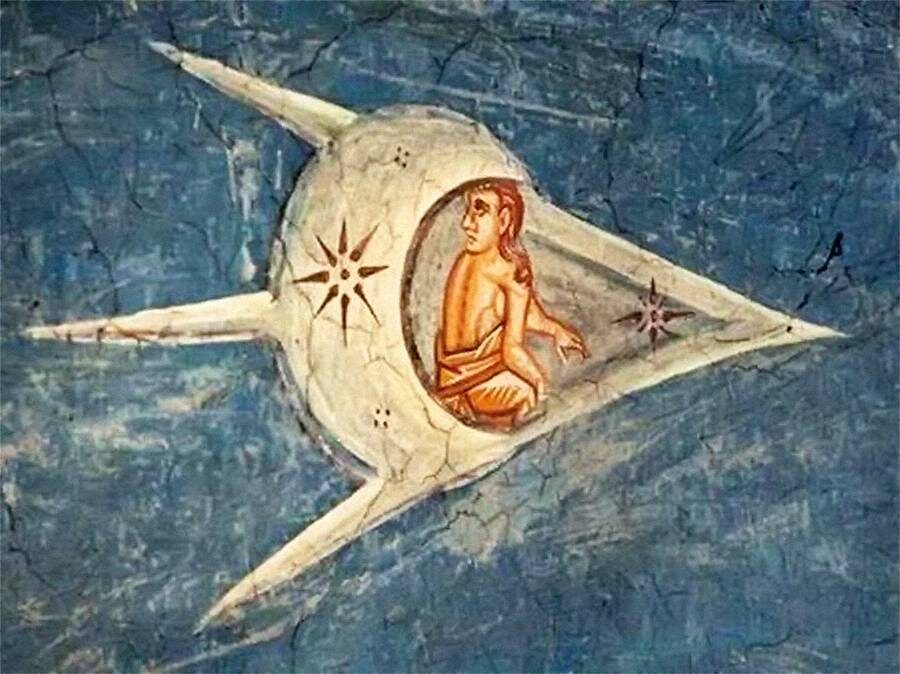     Фреска из монастыря Дечаны. Сербия. XIV век
