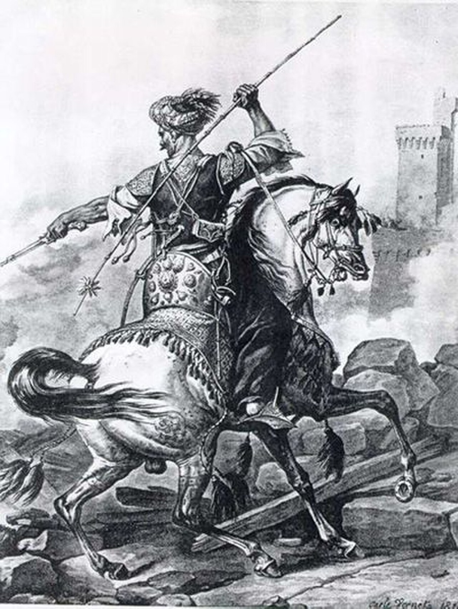 Османский мамлюк, 1810 год, Карл Верне
