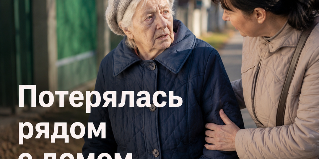 Она шла по посёлку и не знала, как её зовут: почему при деменции человек может потеряться рядом с домом