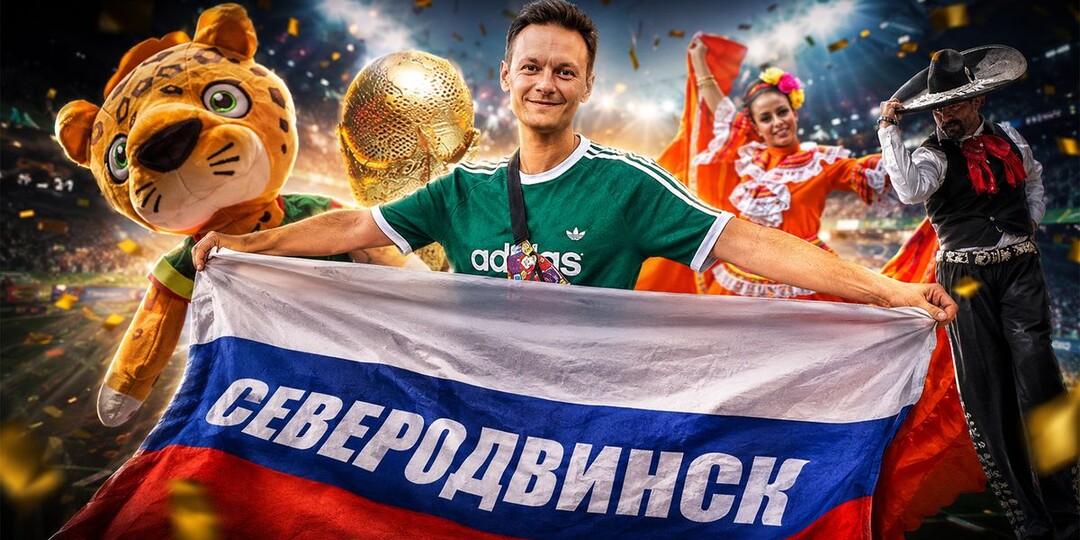 «К русским относятся здорово. Угощают текилой». Россиянин стал героем после одного фото на ЧМ-2026