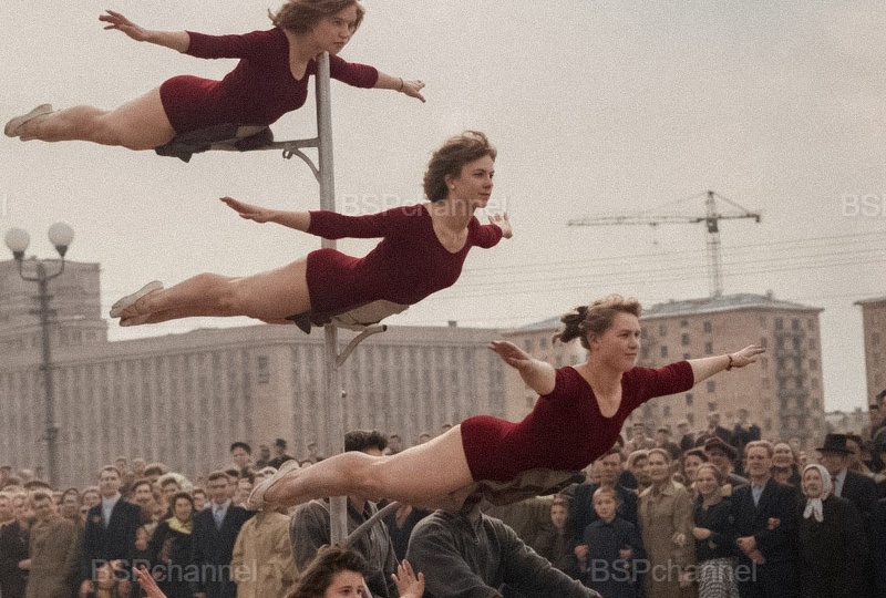 Жизнь Советской Москвы в 1960-е годы. 20 раскрашенных фотографий. Часть 8