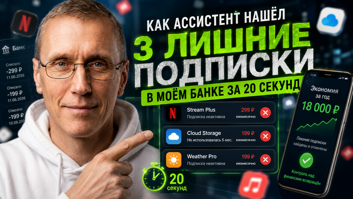 лишние подписки