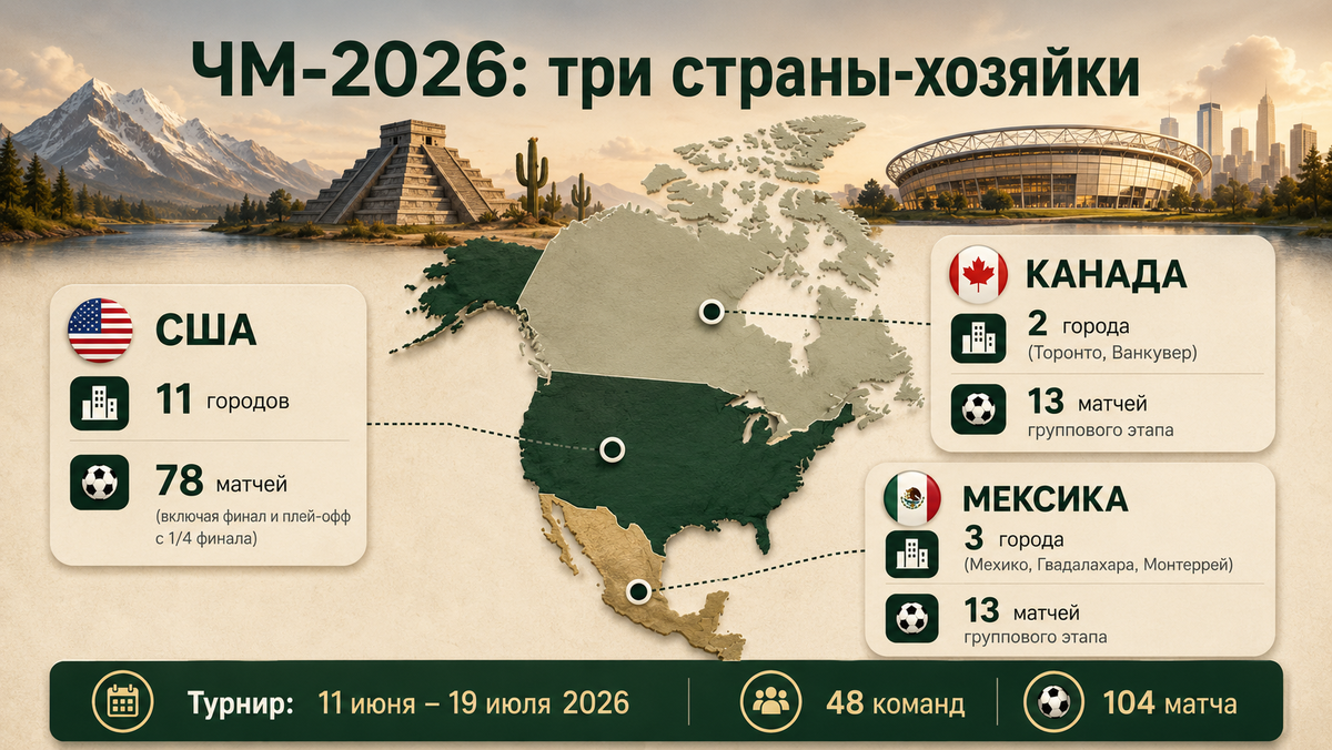 ЧМ 2026 - страны