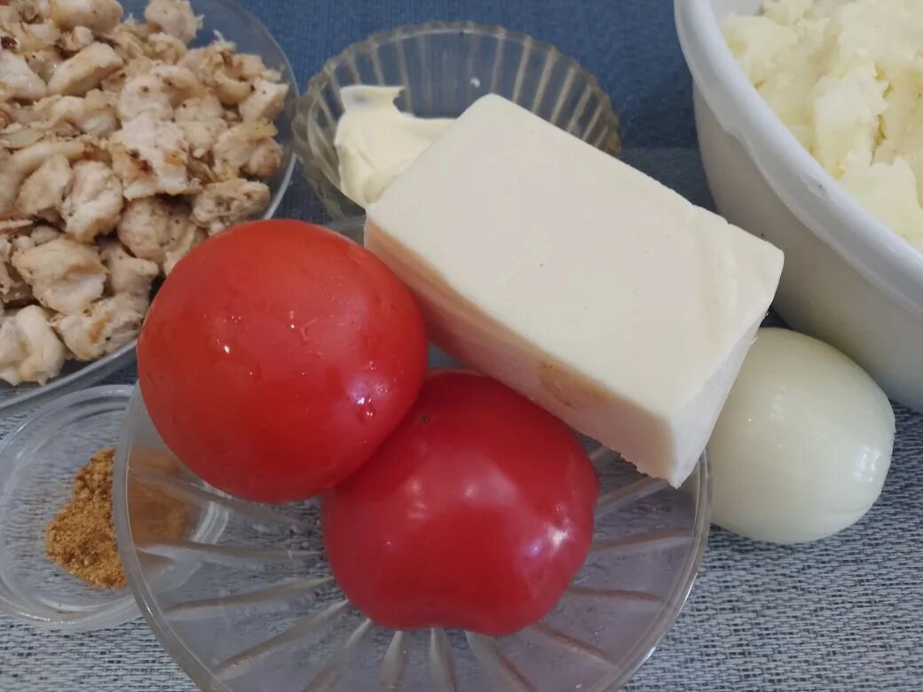 Ингредиенты для приготовления запеканки
