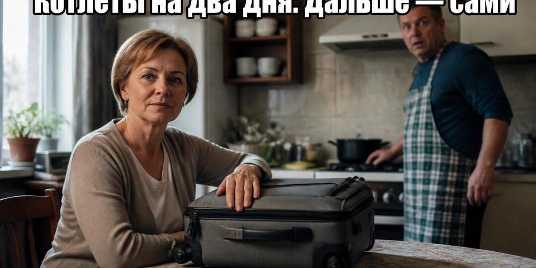— Ты мать, ты должна терпеть. — Терпелка сломалась в день моего пятидесятилетия.