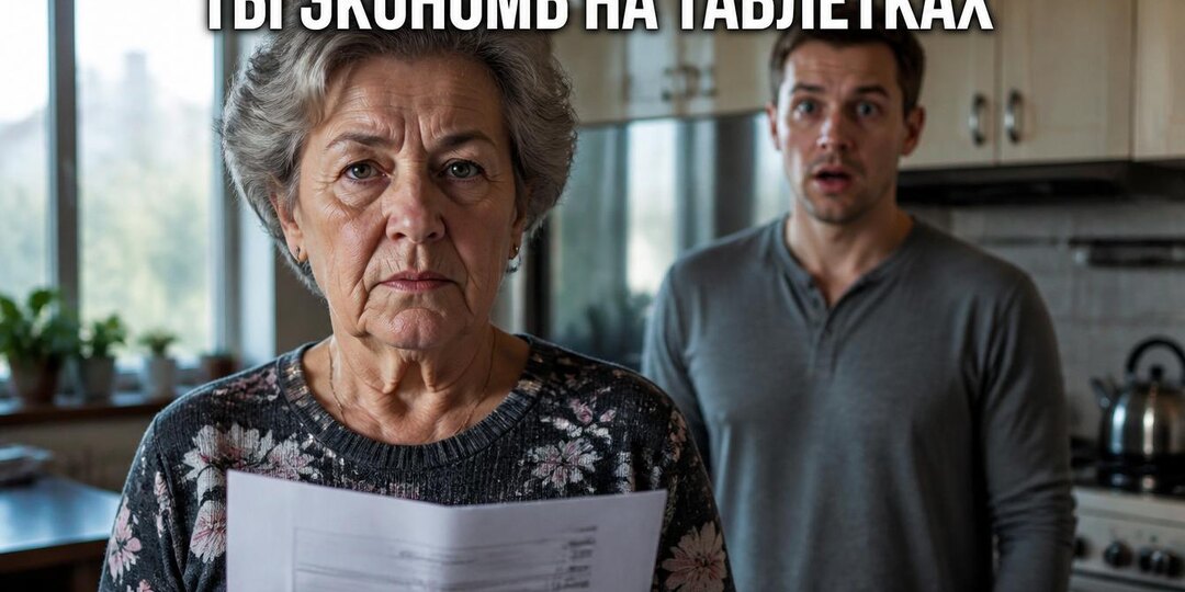 — Экономь на лекарствах, мать, — сказал сын. Я кивнула. И в тот же день выгнала его на работу.
