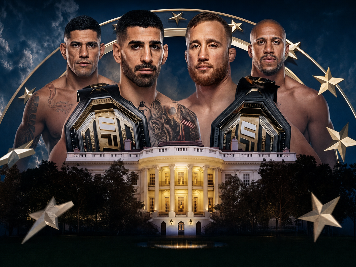    Постер турнира UFC в Белом доме | © Соцсети UFC
