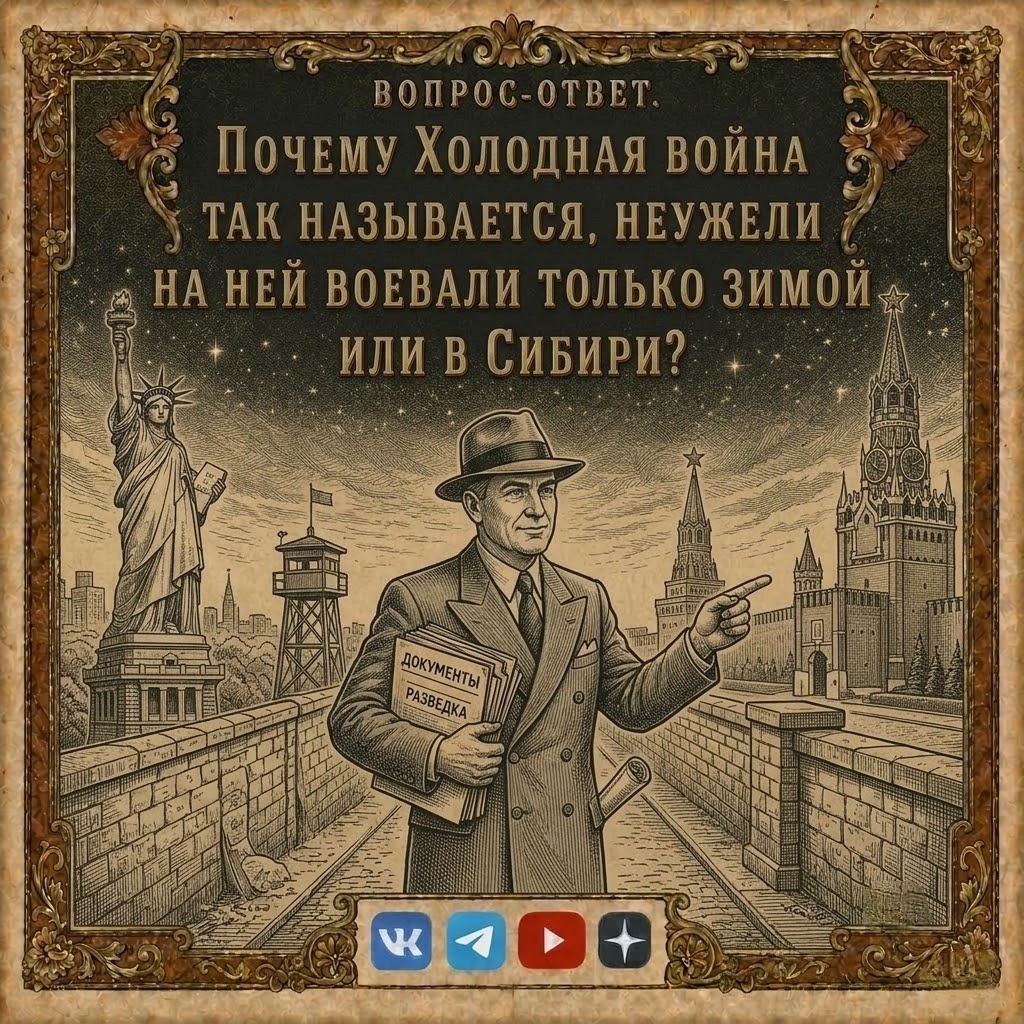 Вопрос-Ответ. Холодная война. Обложка