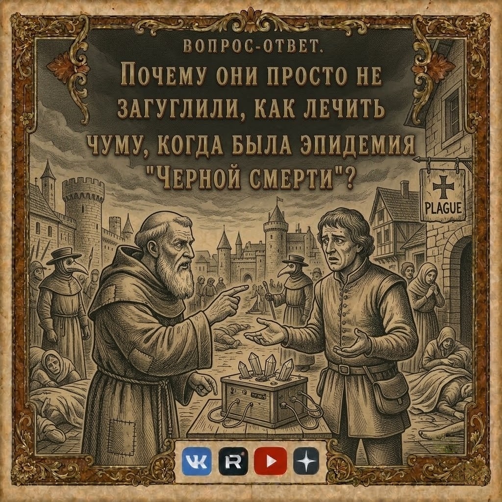 Вопрос-Ответ. Эпидемия Чумы. Обложка