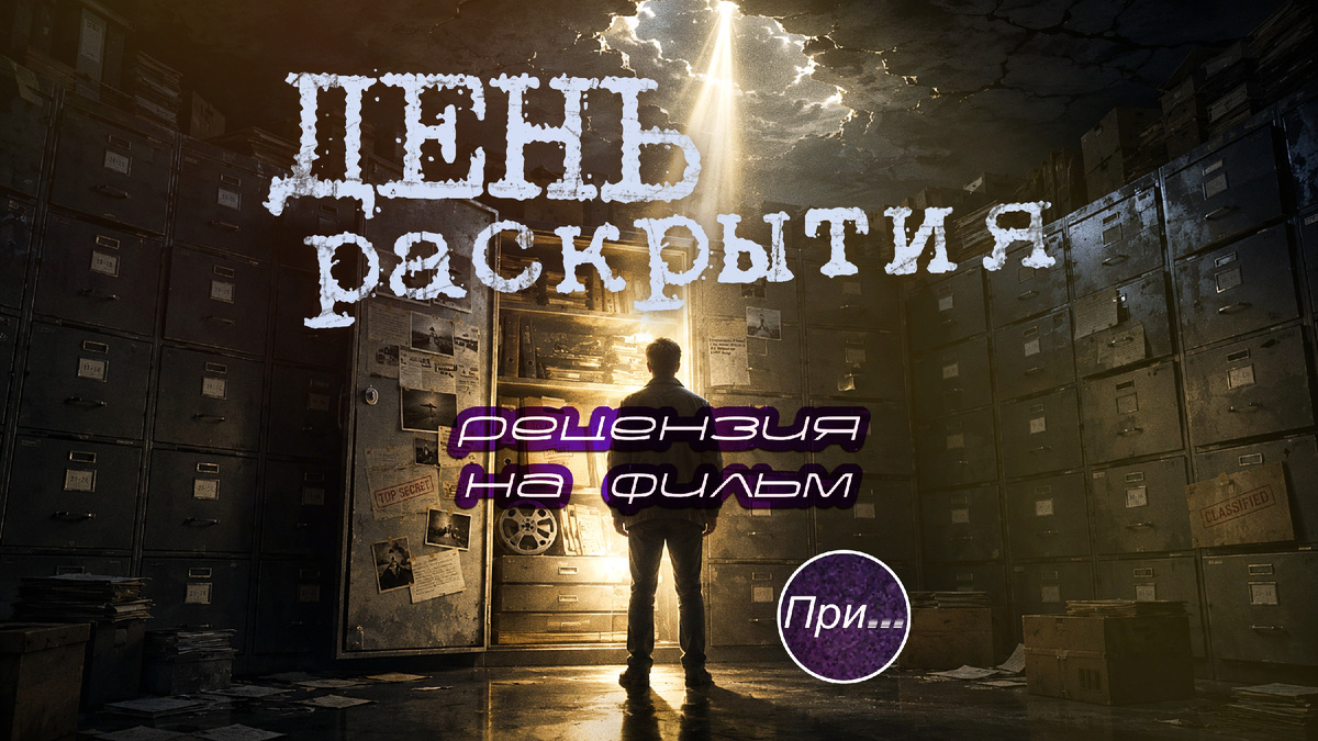 Титульная иллюстрация к статье Олега Лубски «"День раскрытия" (2026), статья-обзор продюсера и сценариста после просмотра нового фильма» | © автор иллюстрации Олег Лубски 2026

