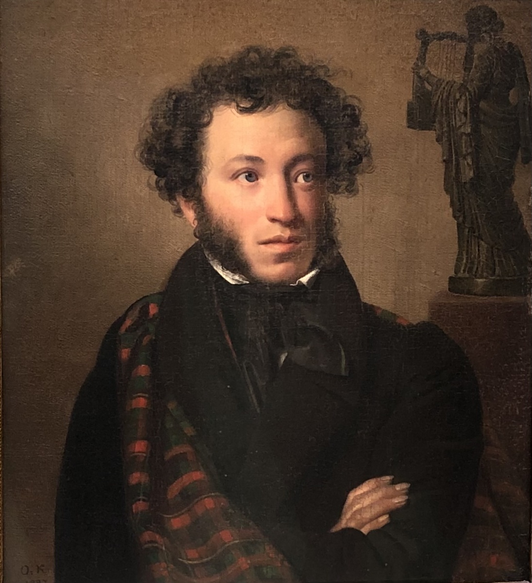 Орест Кипренский. Портрет А.С. Пушкина. 1827. ГТГ.