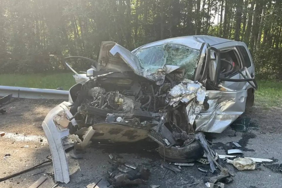    Смертельная авария произошла на трассе "Скандинавия". Фото: https://t.me/spb_police78