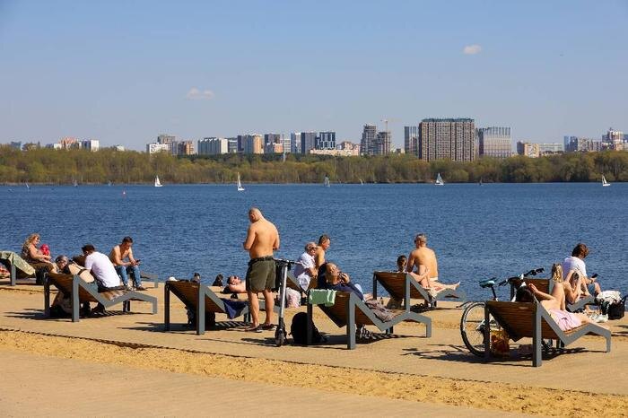 Где можно купаться в Москве летом 2026 года. Фото © ТАСС / Олег Елков