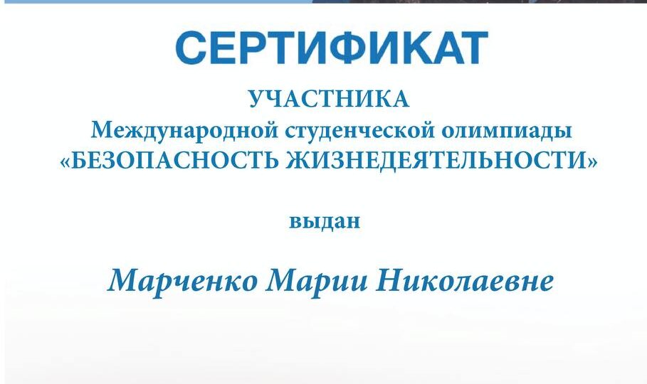 Студенты БРУ в числе лучших на международной олимпиаде