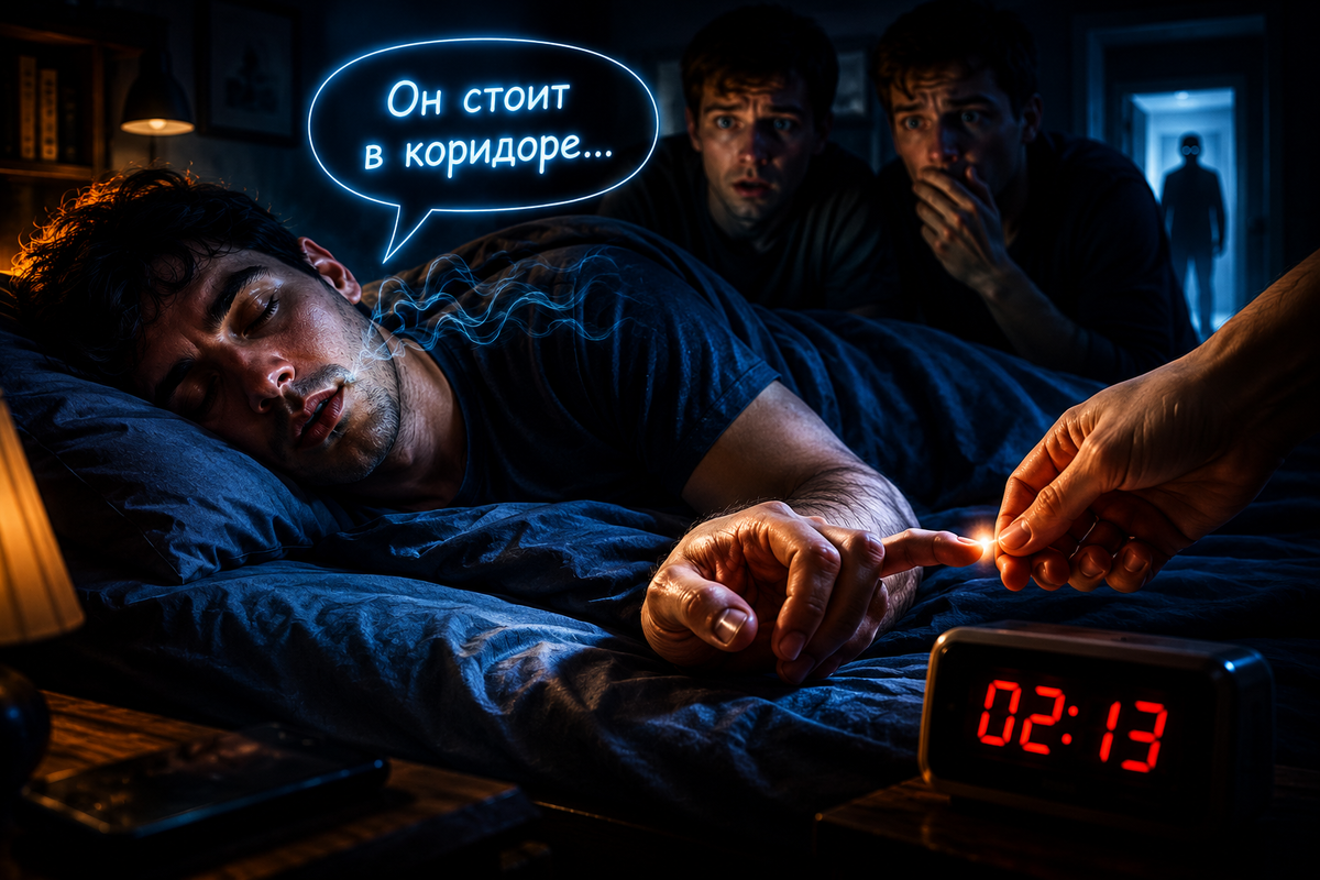Он не любит, когда о нём спрашивают.