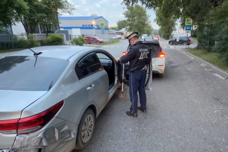    Водитель Kia протаранил Nissan, в салоне которого находились 14-летний и 10-летний дети