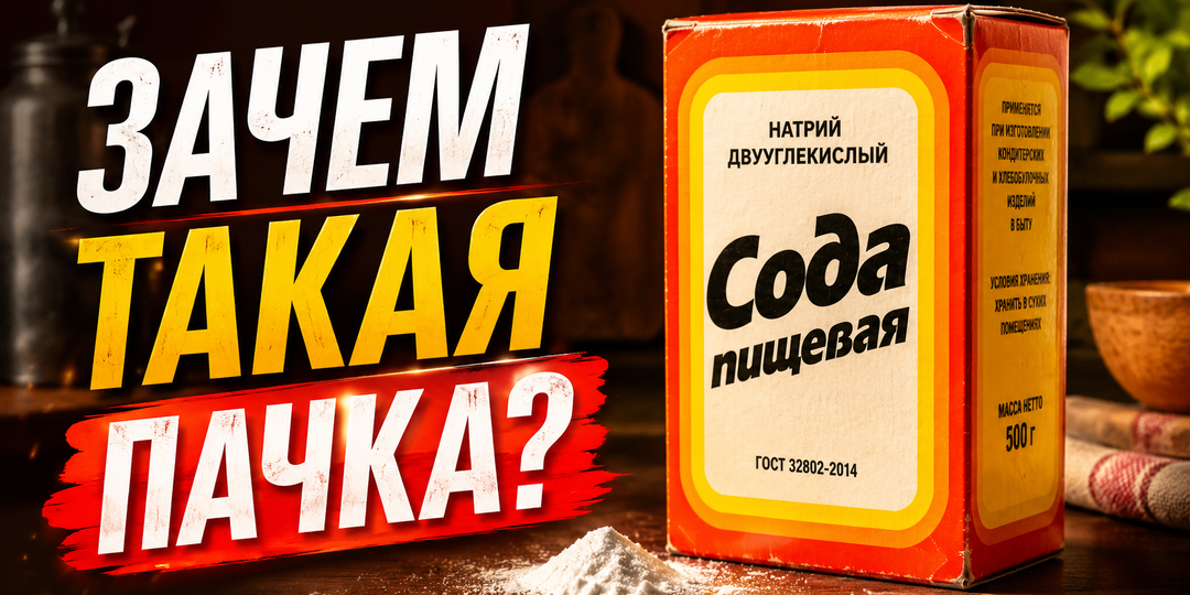 Закон Янсена на кухонной полке: советская коробка соды, пережившая все дизайнерские реформы