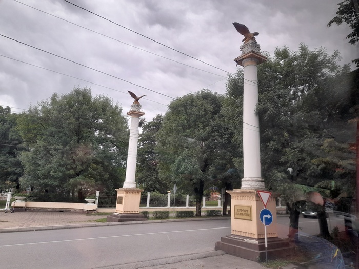Въезд в курортную зону. Здесь и далее фото автора