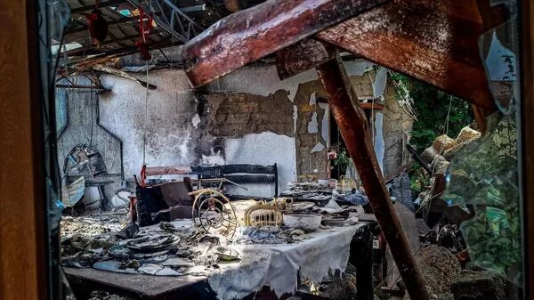 Последствия обстрелов гражданских объектов дронами ВСУ показали в Херсонской области/Официальный Telegram-канал Губернатора Херсонской области Владимира Сальдо 