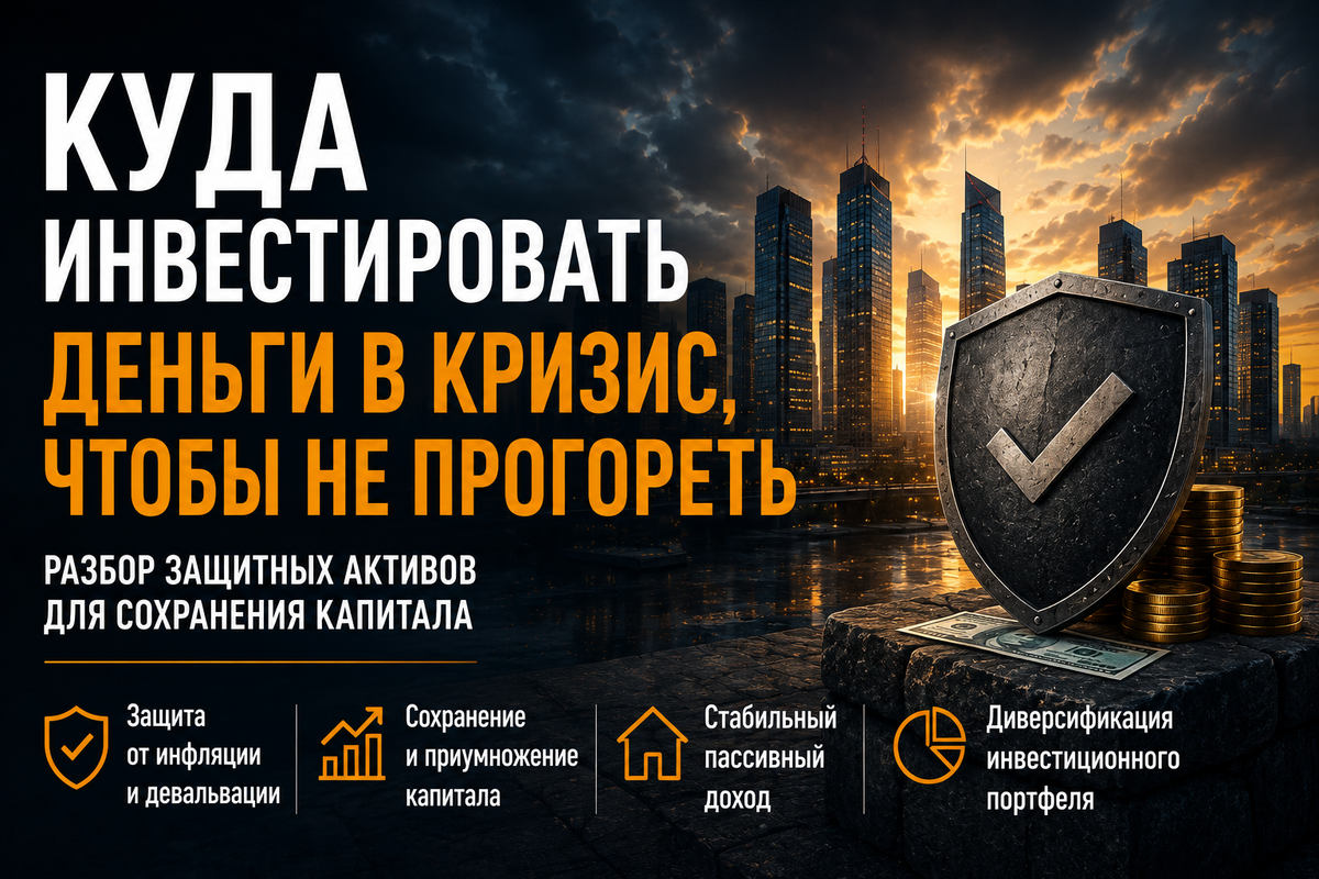 Куда инвестировать деньги в кризис: ТОП способов сохранить капитал