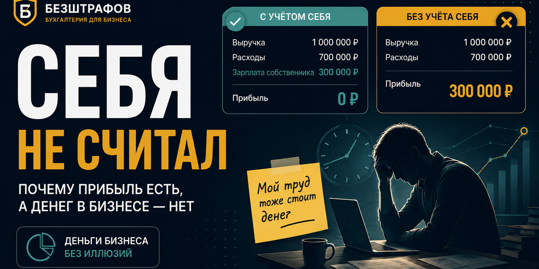 Почему собственник работает бесплатно и не замечает этого