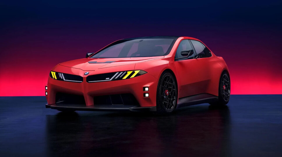 BMW представила концепт четырехмоторного седана M3