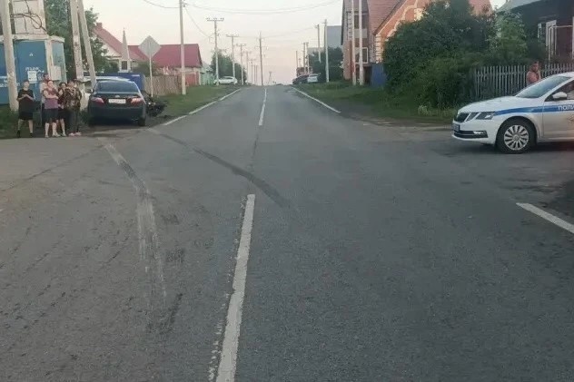Ребенок на мопеде пострадал в ДТП в Кургане